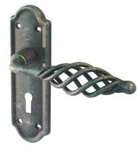 BLACK PEWTER LEVER LOCK