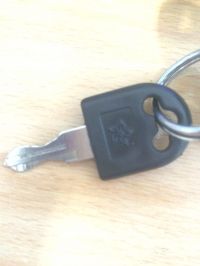 cigarette bin keys