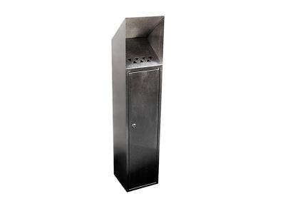 floor mounted cigarette bin 015