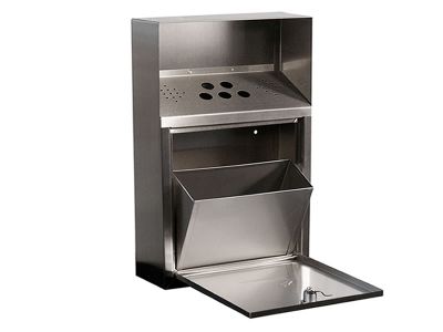 Wall mounted cigarette bin 002 #2