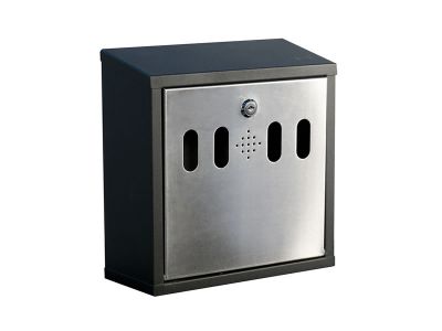 Wall mounted cigarette bin 012